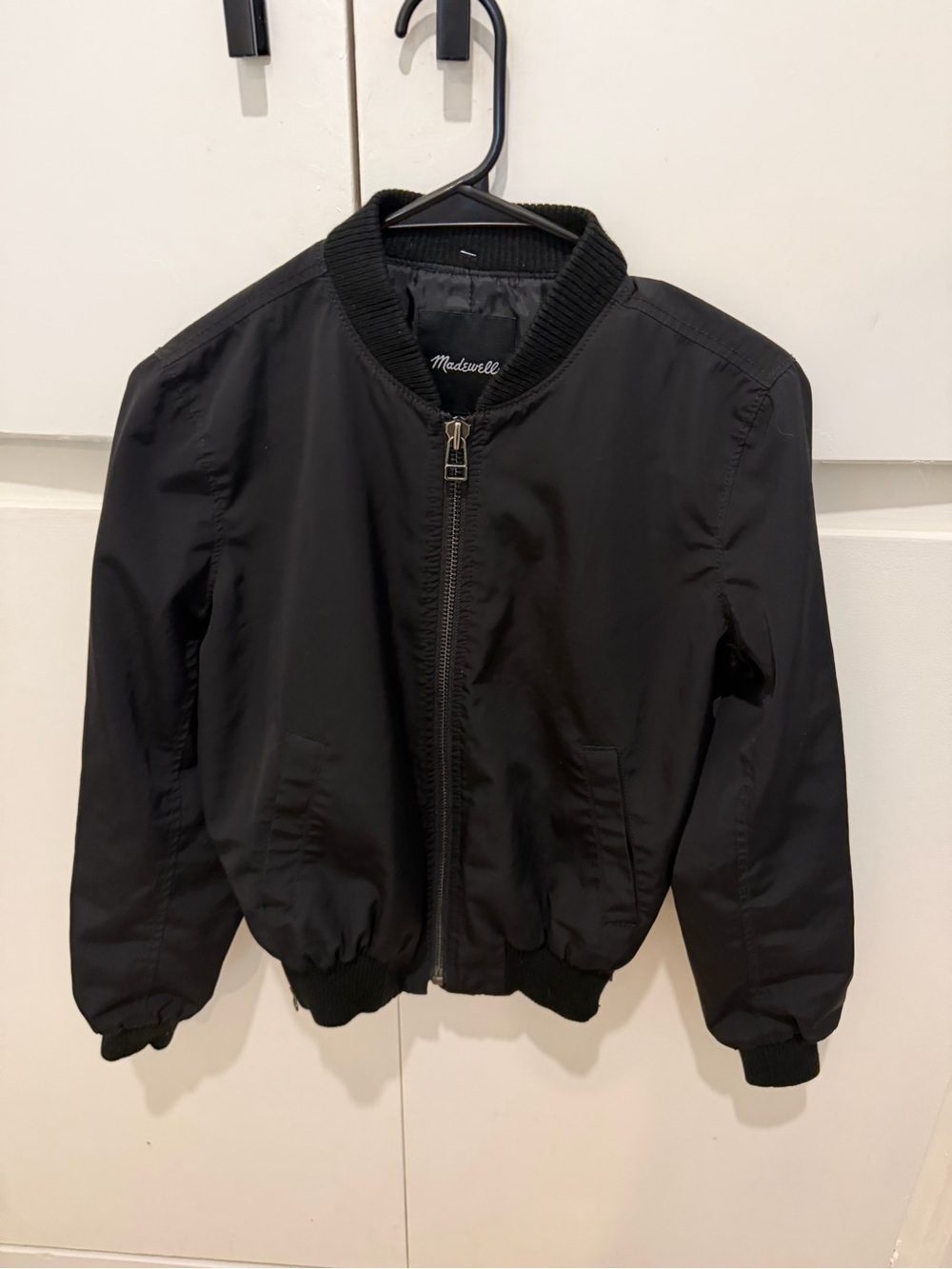 Madewell Black Bomber Jacket EXCELLENT CONDITION
